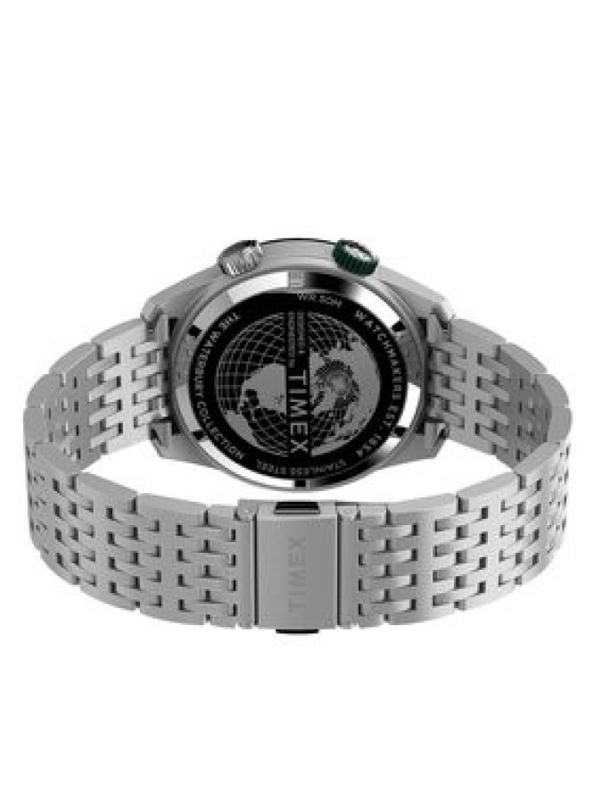 Timex Zegarek Waterbury TW2V49700 Srebrny