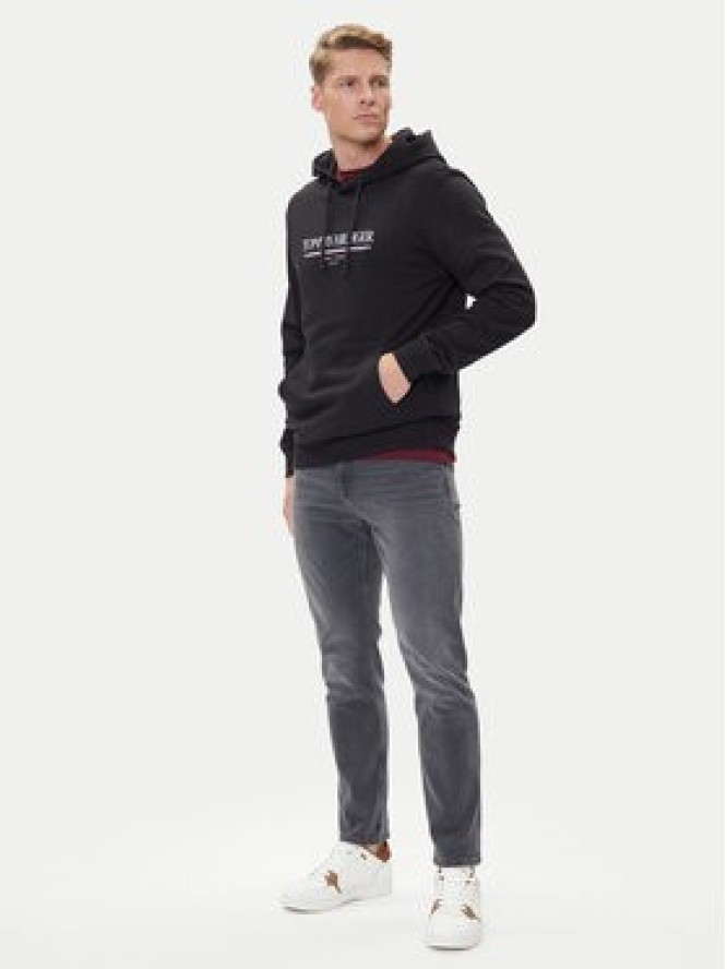 Tommy Hilfiger Bluza Brand Love MW0MW40534 Czarny Regular Fit
