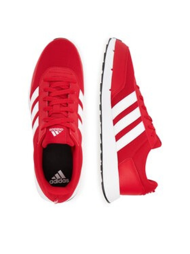 adidas Sneakersy RUN 50S JQ4516 Czerwony