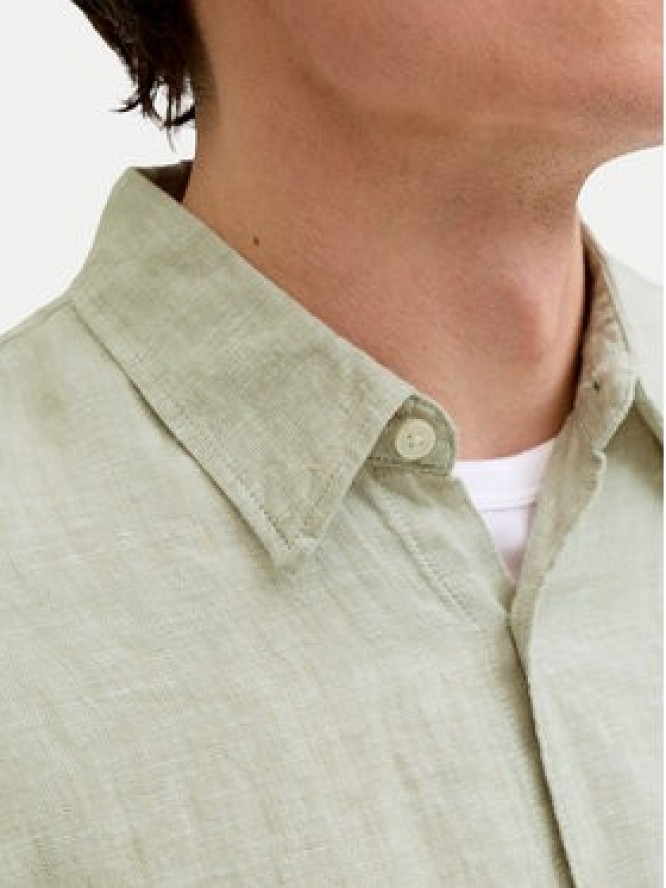 Jack & Jones Koszula Lawrence 12293563 Zielony jasny Regular Fit