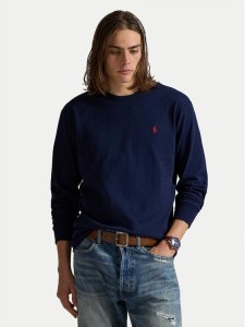 Polo Ralph Lauren Longsleeve 710970697003 Granatowy Classic Fit