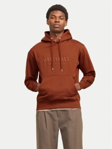 Jack & Jones Bluza 12262811 Brązowy Regular Fit