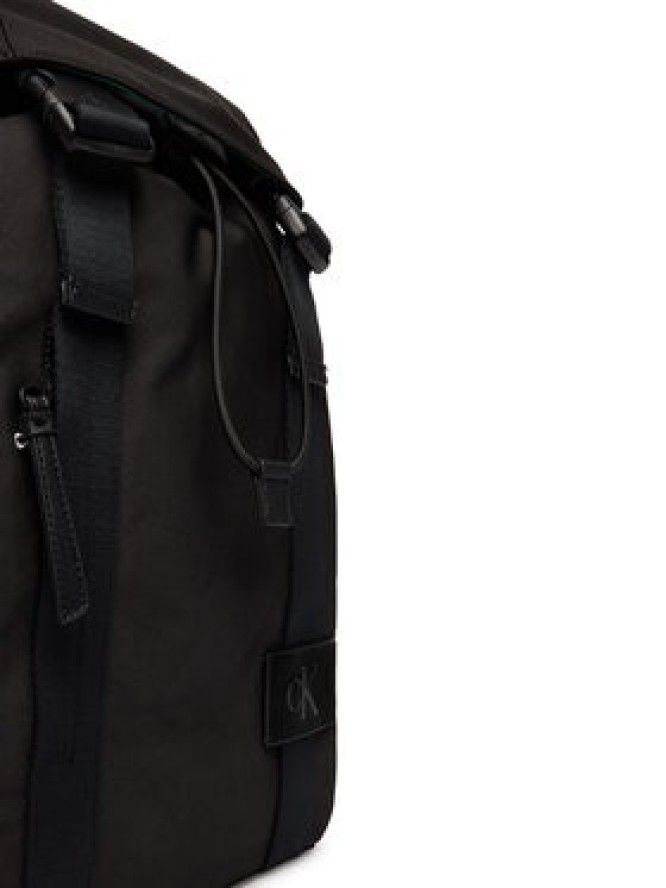 Calvin Klein Plecak Canvas Mix Backpack LV04D3364G Czarny