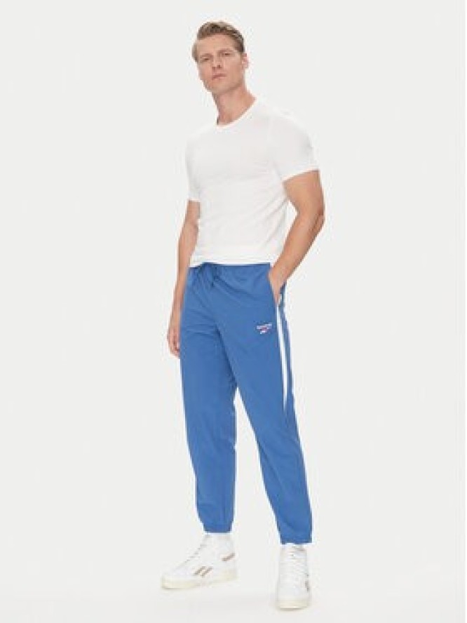 Reebok Spodnie dresowe 100215278 Niebieski Regular Fit