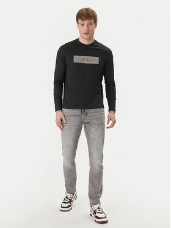 Armani Exchange Longsleeve XM002820 AF10356 UB101 Granatowy Regular Fit