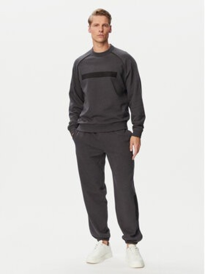 HUGO Bluza Dalim 50563104 Szary ciemny Regular Fit