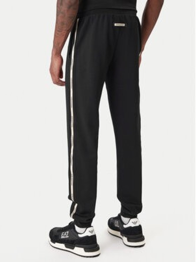 EA7 Emporio Armani Spodnie dresowe 7M001482 AF12660 UC001 Czarny Regular Fit