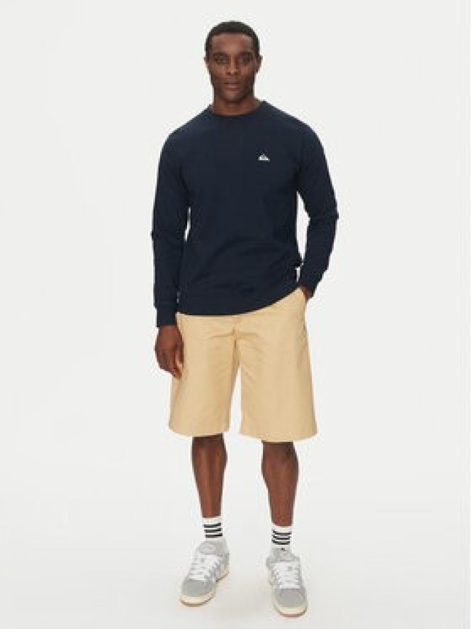 Quiksilver Bluza EQYFT04953 Granatowy Regular Fit