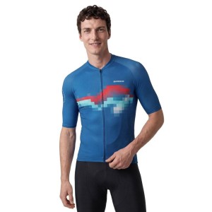 Męska ultralekka koszulka rowerowa Kolarstwo Siroko M3 NRC Blue