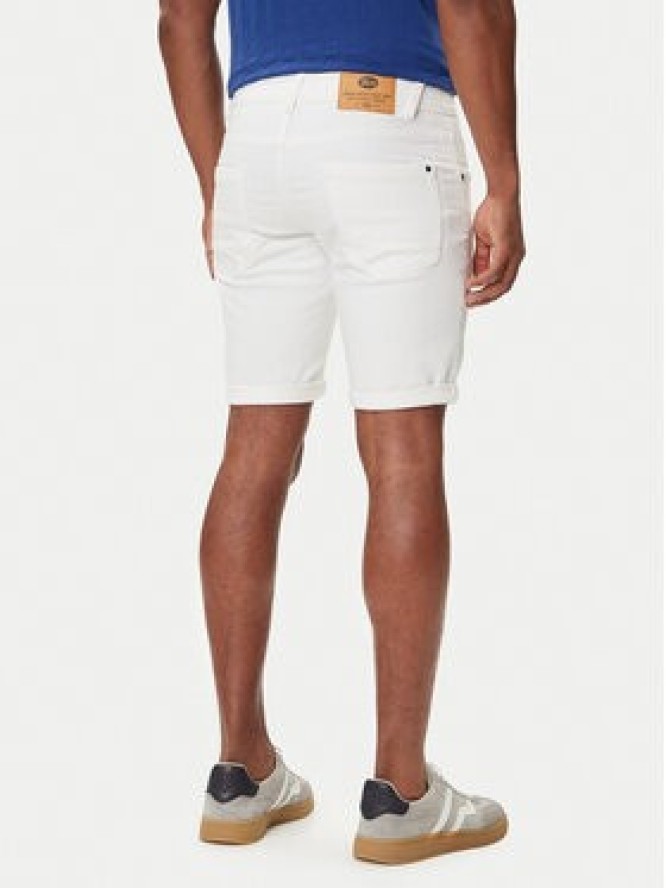 Petrol Industries Szorty jeansowe M-ROS-SHO005 Biały Slim Fit