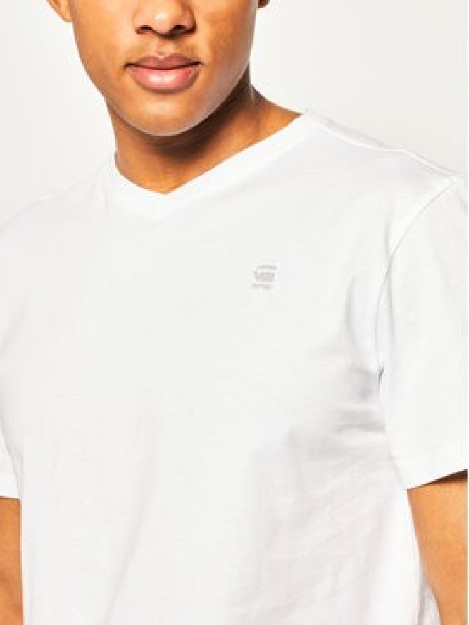 G-Star Raw T-Shirt Base-S D16412-336-110 Biały Regular Fit