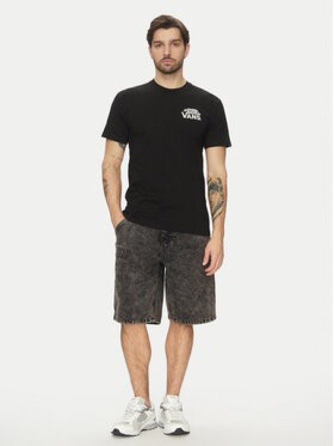 Vans T-Shirt Sneaky VN000M3Y Czarny Regular Fit