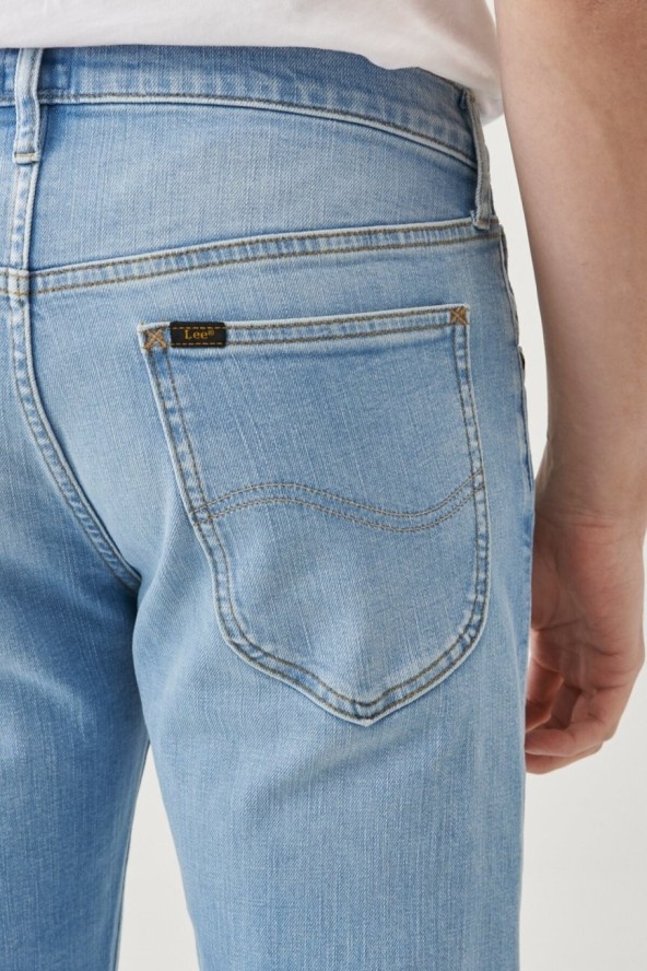 LEE DAREN ZIP FLY MĘSKIE SPODNIE JEANSOWE BLEACHED CODY L707NLUH 112145465