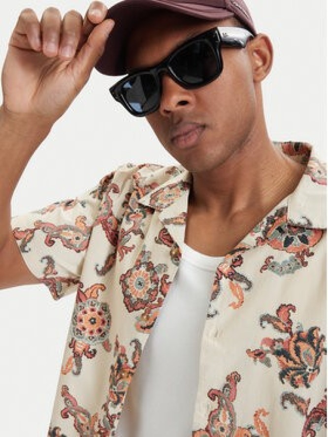 Billabong Koszula Vacay EBYWT03019 Beżowy Relaxed Fit