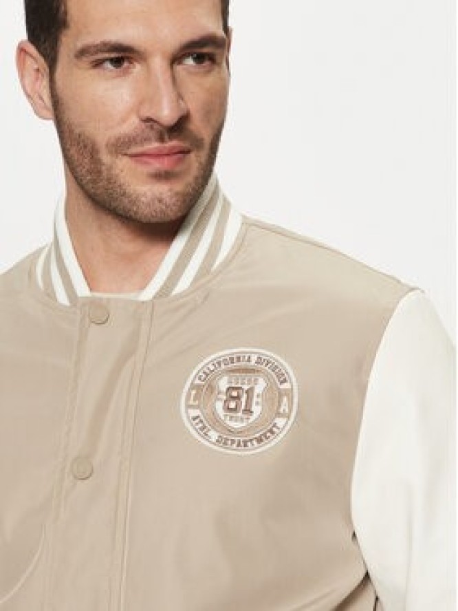 Guess Kurtka bomber M5RL19 WGU82 Khaki Regular Fit