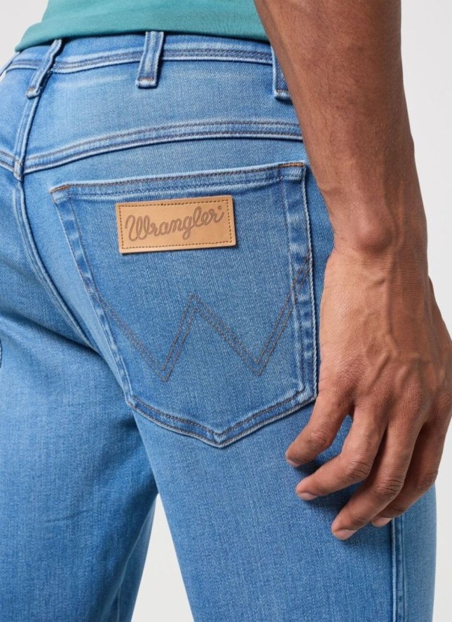 WRANGLER TEXAS SLIM MĘSKIE SPODNIE JEANSOWE JEANSY DŻINSY MURPHY BLUE 112351258 W12S017975