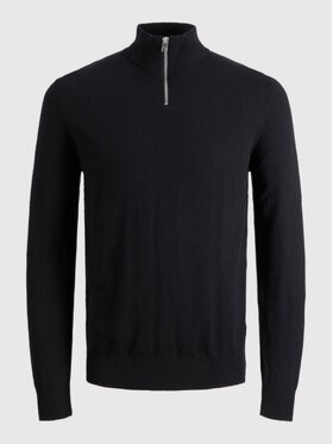 Jack & Jones Sweter Emil 12189339 Czarny Regular Fit