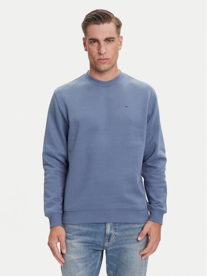 Tommy Jeans Bluza DM0DM20741 Niebieski Regular Fit