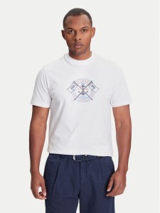 Guess T-Shirt M5YI62 K8FQ4 Biały Regular Fit