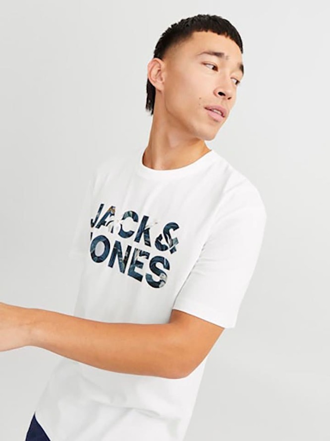 Jack & Jones Koszulka w kolorze białym rozmiar: XXL