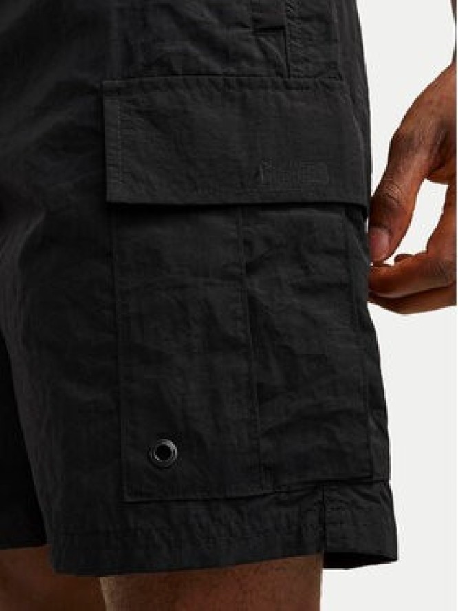 Jack & Jones Szorty kąpielowe Jpstfiji 12257214 Czarny Regular Fit