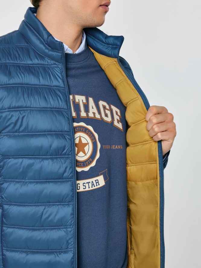 Kamizelka męska pikowana niebieska Jaxoon 402