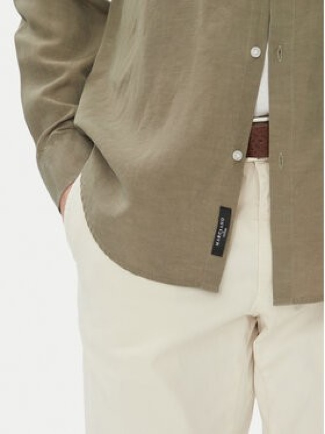 Marciano Guess Koszula 5GHH094464Z Zielony Regular Fit