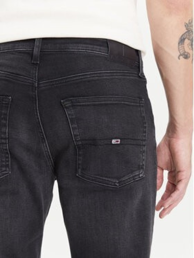 Tommy Jeans Jeansy Scanton DM0DM21888 Czarny Slim Fit