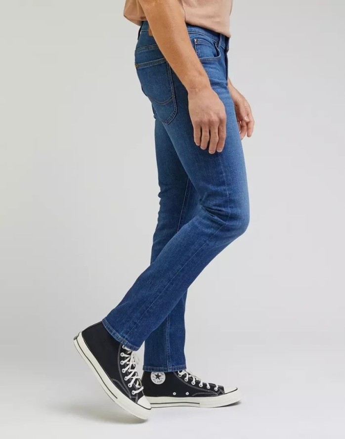 LEE LUKE MĘSKIE SPODNIE JEANSOWE JEANSY WORN IN L719IAC18 112331723