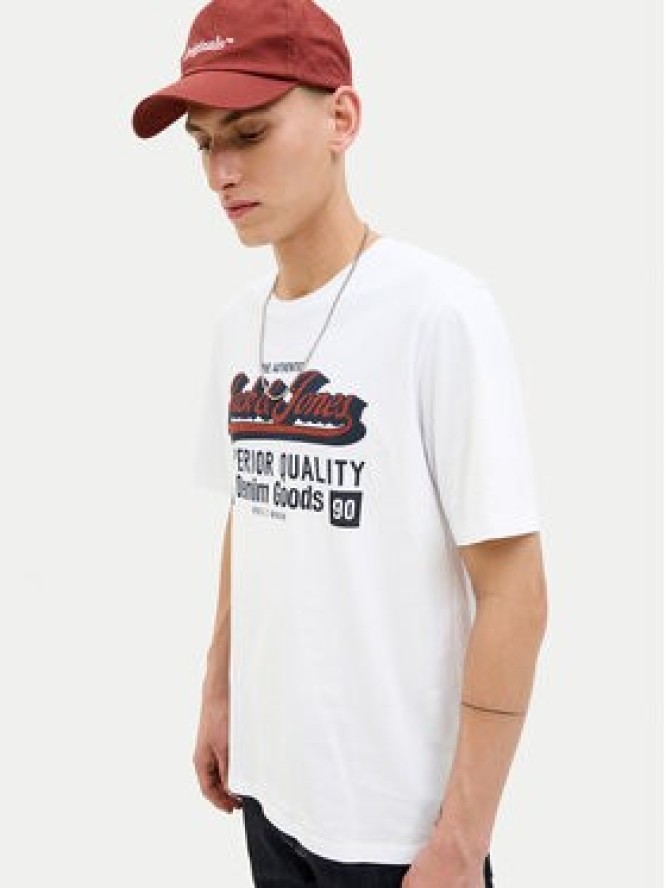 Jack & Jones T-Shirt Logo 12279535 Biały Standard Fit
