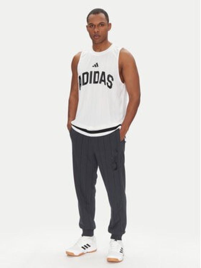 adidas Spodnie dresowe Seasonal Essentials US Sport JD8101 Szary Regular Fit