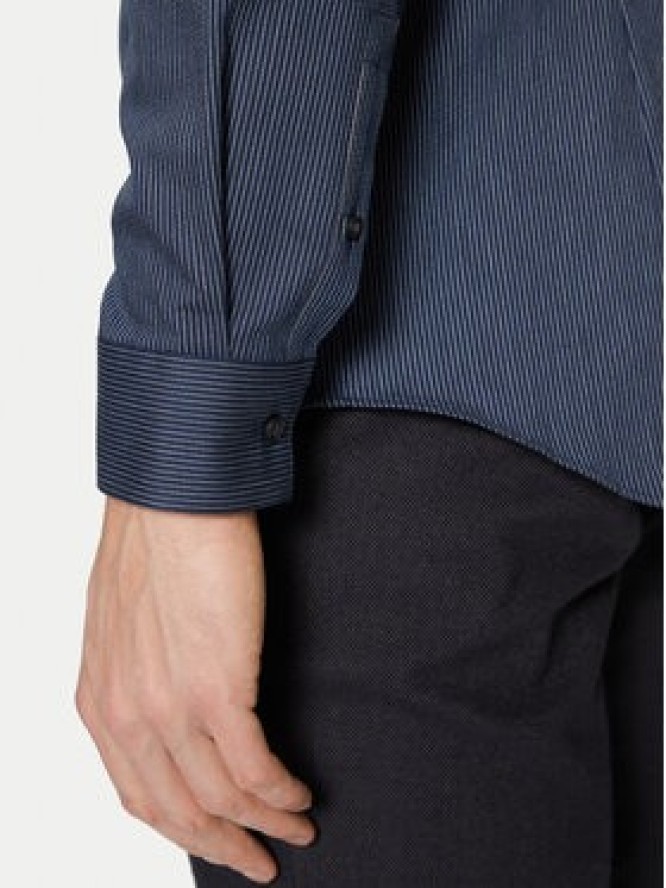 Calvin Klein Koszula K10K113844 Granatowy Slim Fit