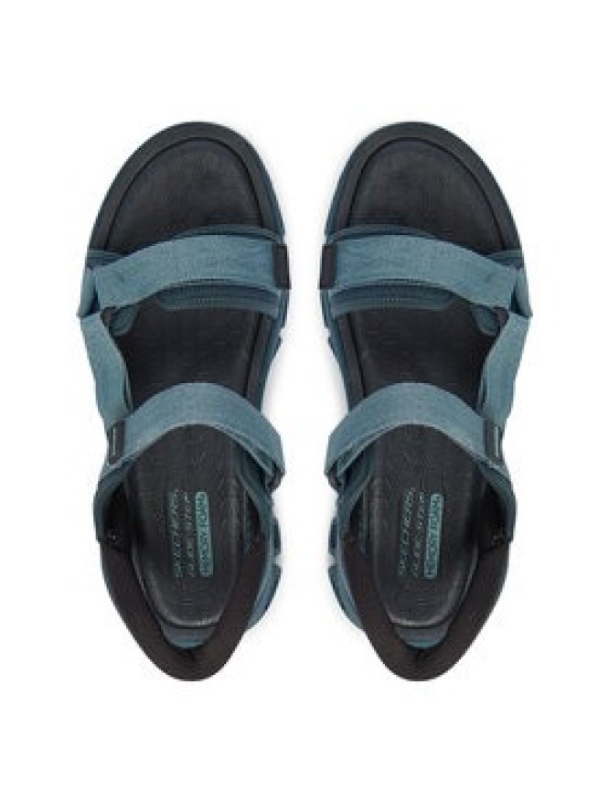 Skechers Sandały Glide Step Sandal 233382/BLU Granatowy
