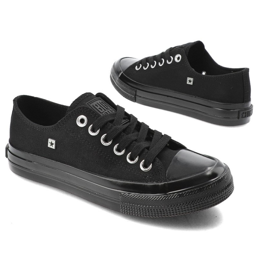 Czarne Trampki Big Star Sportowe Buty Unisex