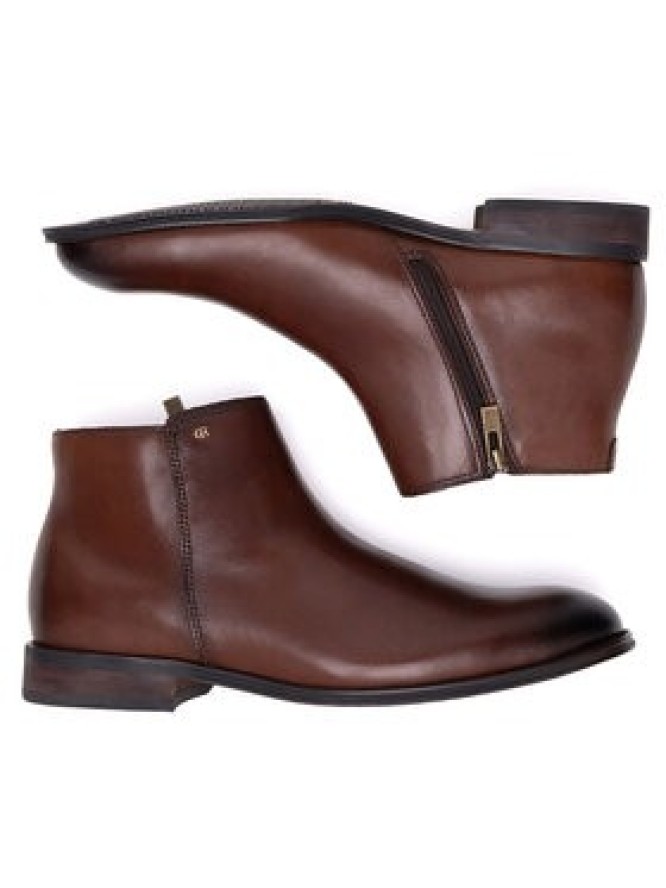 Gino Rossi Botki FABIO-04 124 AM Brązowy