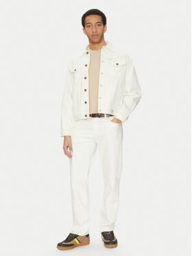 Guess Jeans Jeansy M5GA1B D5OC1 Beżowy Straight Fit