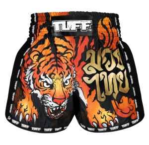 Spodenki treningowe TUFF Black Furious Tiger