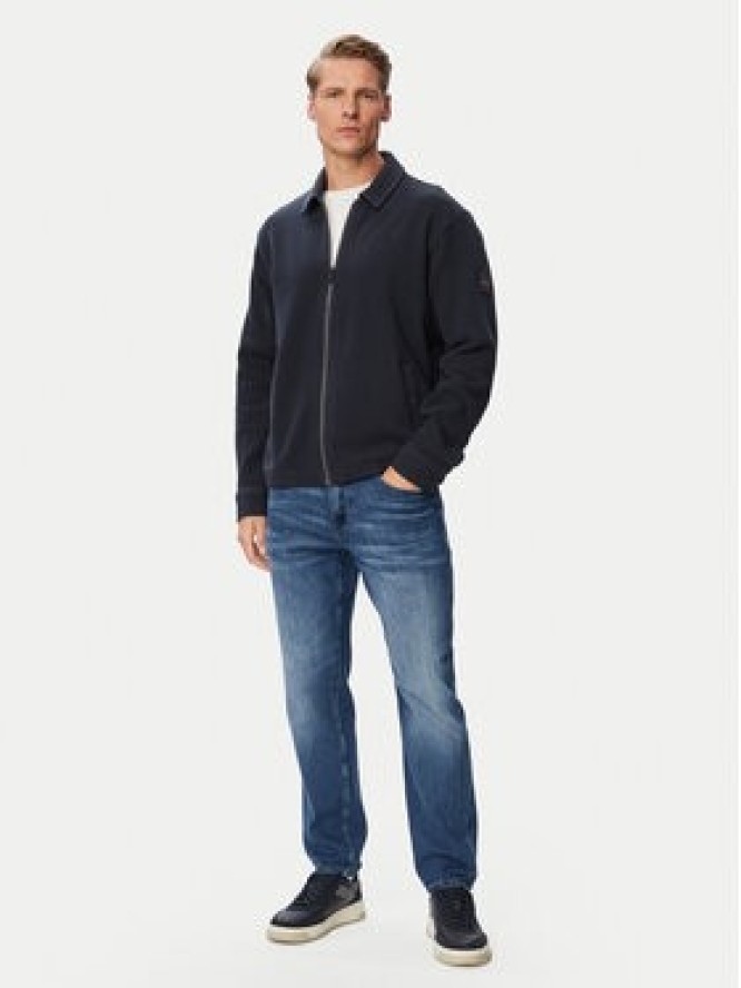 BOSS Kurtka przejściowa Bend 50565604 Granatowy Regular Fit