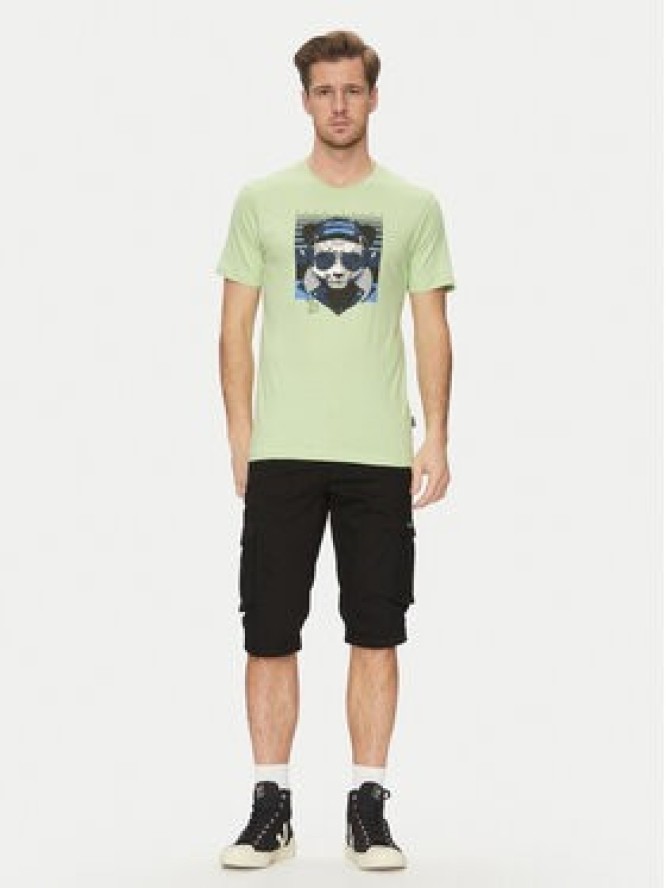 Blend T-Shirt 20717766 Zielony Regular Fit