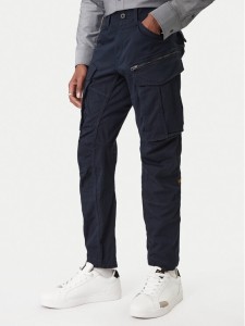 G-Star Raw Spodnie materiałowe Rovic D02190-5126 Granatowy Regular Fit