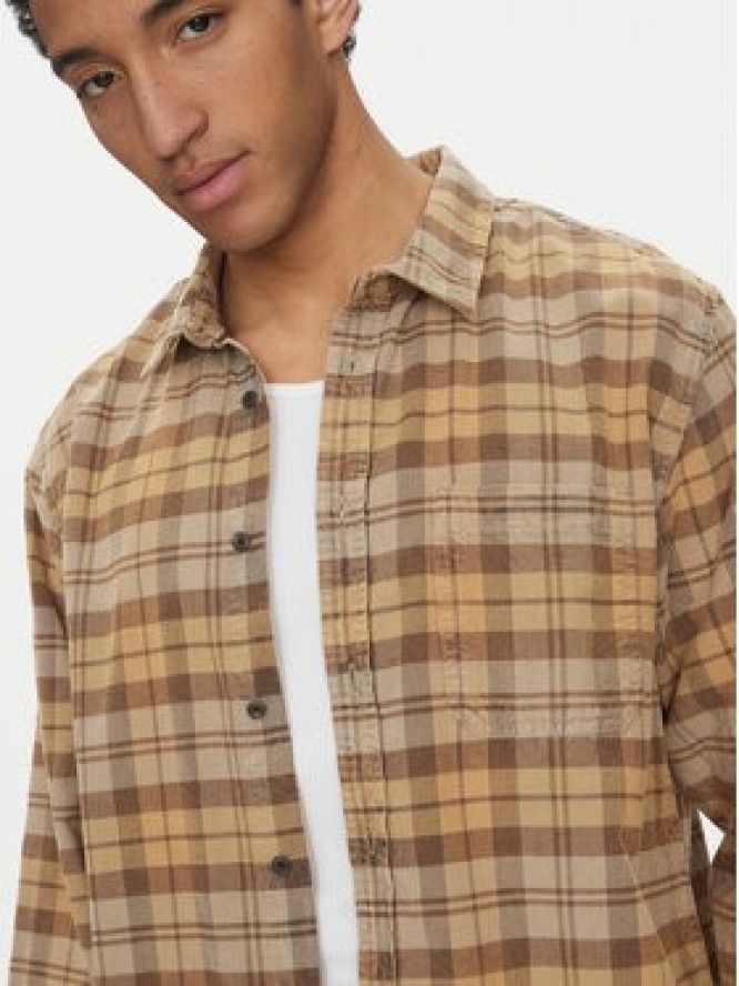 Vans Koszula Nate VN000M10 Beżowy Regular Fit