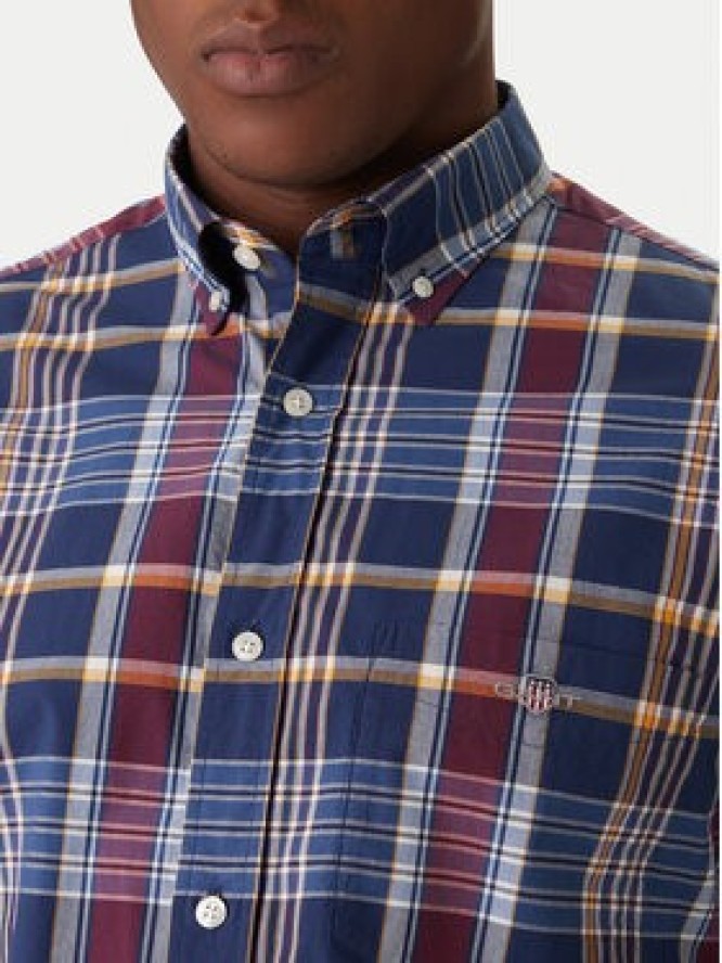 Gant Koszula 3250212 Granatowy Regular Fit