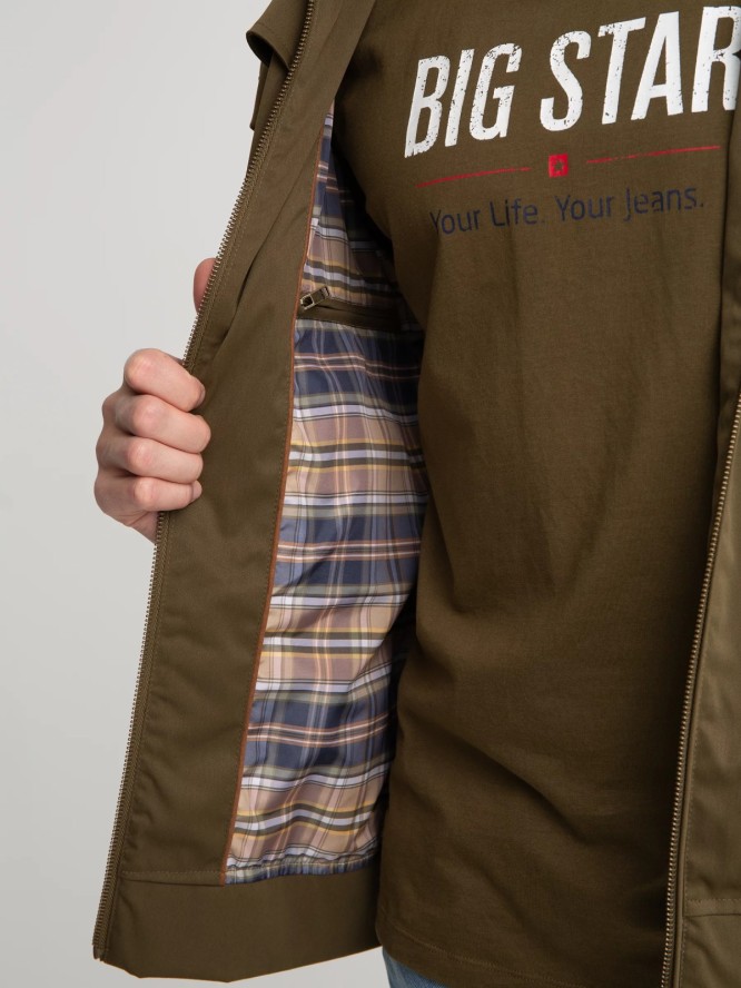 Kurtka męska przejściowa khaki Fabb 303