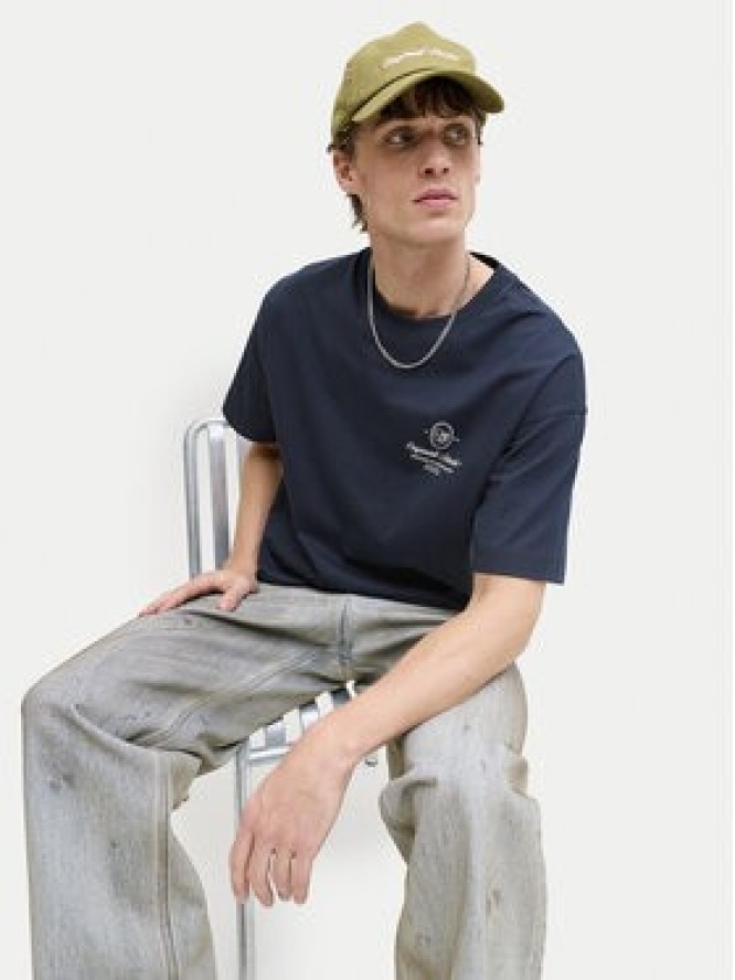 Jack & Jones T-Shirt Niagara 12293422 Granatowy Regular Fit