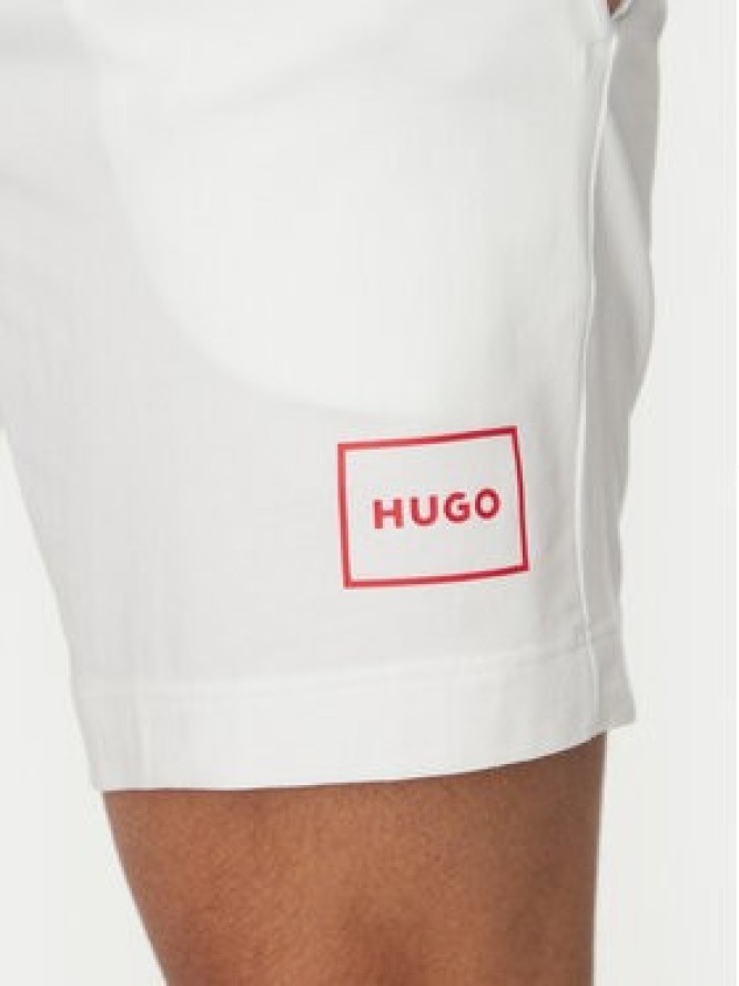 HUGO Szorty sportowe Laze 50525247 Beżowy Regular Fit