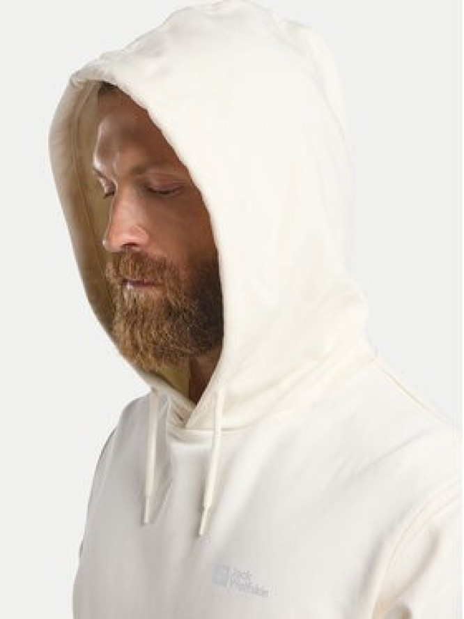 Jack Wolfskin Bluza Essential A63872 Écru Regular Fit
