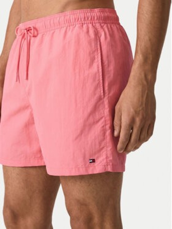 Tommy Hilfiger Szorty kąpielowe UM0UM03477 Różowy Regular Fit