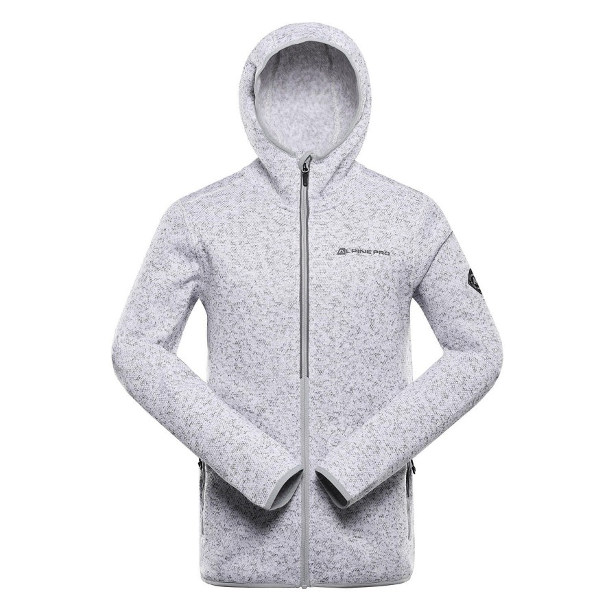 Bluza męska polarowa z kapturem Alpine Pro Zeg 2