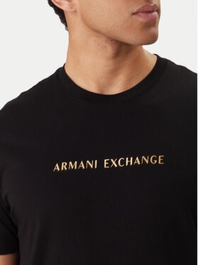 Armani Exchange T-Shirt XM002827 AF12308 UC001 Czarny Regular Fit