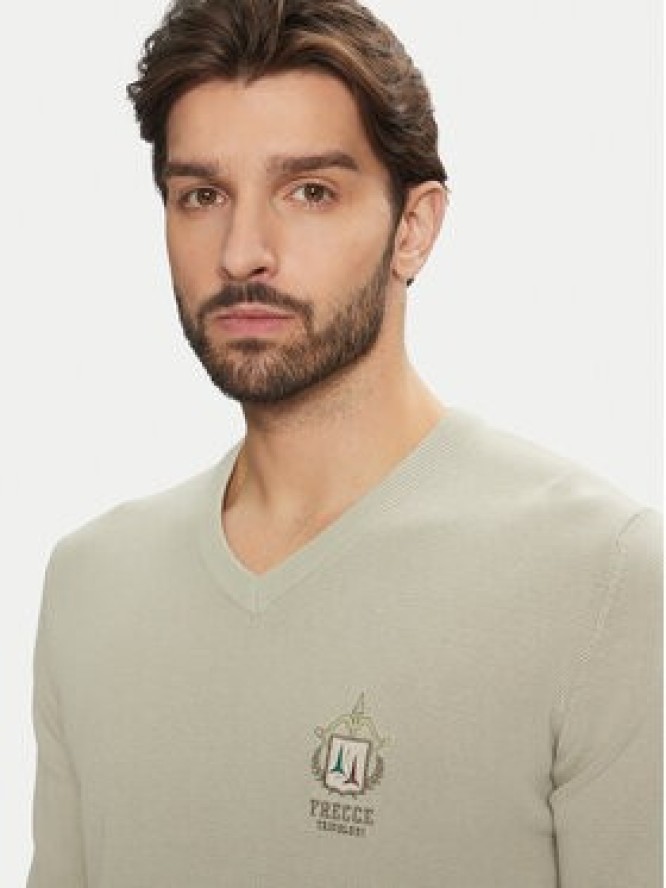 Aeronautica Militare Longsleeve 242MA1512L463 Zielony Regular Fit